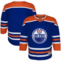 Youth  Royal Edmonton Oilers Home Premier Jersey
