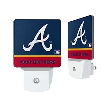 Atlanta Braves Personalized 2-Piece Nightlight Set
