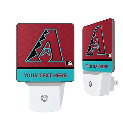 Arizona Diamondbacks Personalized 2-Piece Nightlight Set