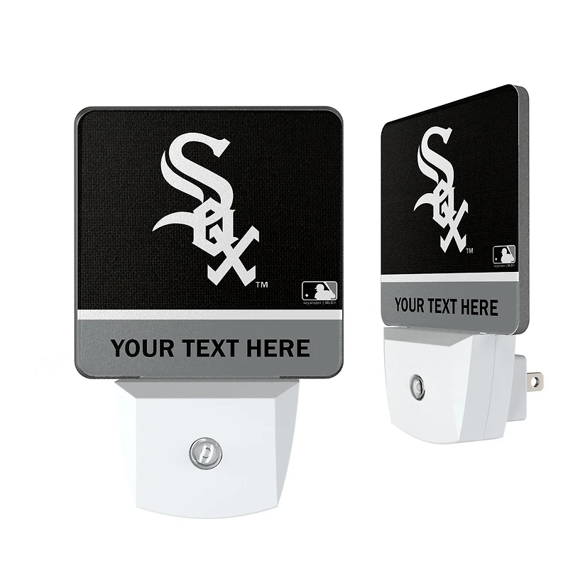Chicago White Sox Personalized 2-Piece Nightlight Set