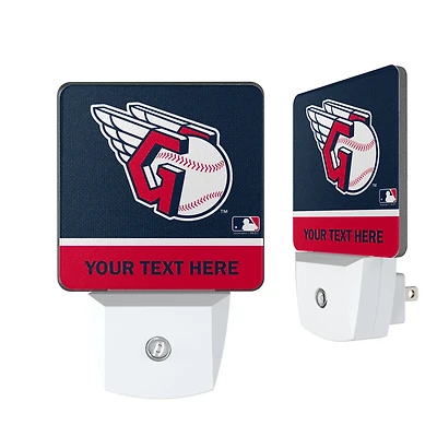 Cleveland Guardians Personalized 2-Piece Nightlight Set