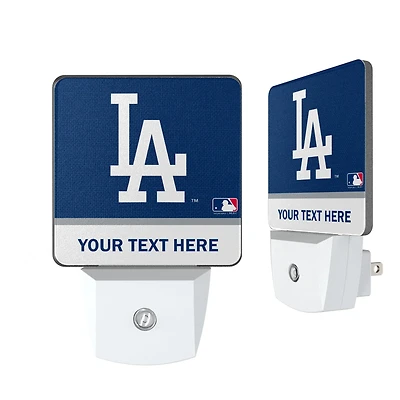 Los Angeles Dodgers Personalized 2-Piece Nightlight Set