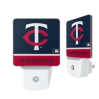 Minnesota Twins Personalized 2-Piece Nightlight Set