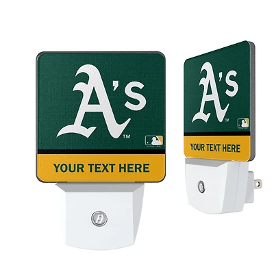 Athletics Personalized 2-Piece Nightlight Set