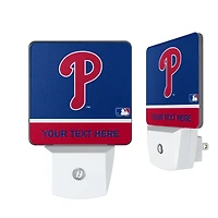 Philadelphia Phillies Personalized 2-Piece Nightlight Set