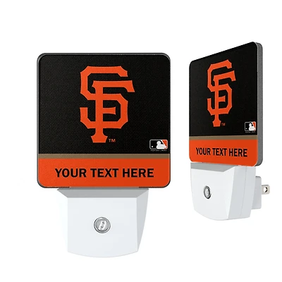 San Francisco Giants Personalized 2-Piece Nightlight Set