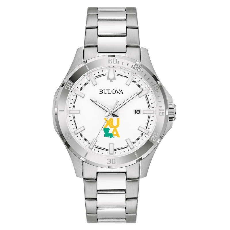 Men's Bulova Silver XULA Gold Stainless Steel Classic Sport Watch