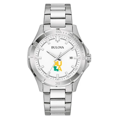 Men's Bulova Silver XULA Gold Stainless Steel Classic Sport Watch