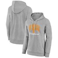 Women's Gray Tennessee Volunteers Victory Script Pullover Hoodie