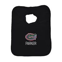 Newborn & Infant Black Florida Gators Primary Logo Personalized Bib
