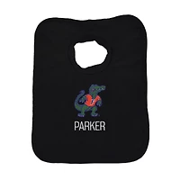 Newborn & Infant Black Florida Gators Mascot Logo Personalized Bib