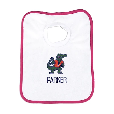 Newborn & Infant Florida Gators Mascot Logo Personalized Bib
