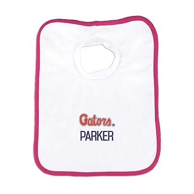 Newborn & Infant / Florida Gators Script Logo Personalized Bib