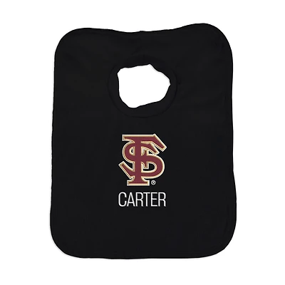 Newborn & Infant Florida State Seminoles Alternate Logo Personalized Bib
