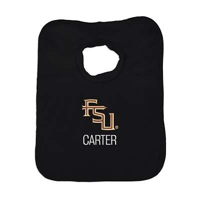 Newborn & Infant Florida State Seminoles Secondary Logo Personalized Bib