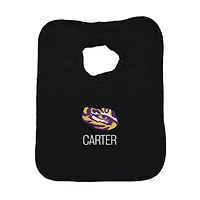 Newborn & Infant Black LSU Tigers Secondary Logo Personalized Bib