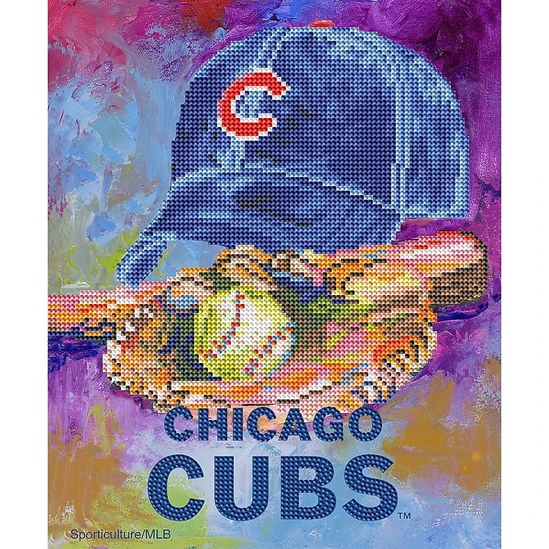 Sporticulture Chicago Cubs Diamond Art Craft Kit