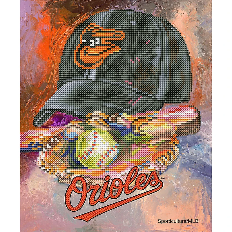 Sporticulture Baltimore Orioles Diamond Art Craft Kit