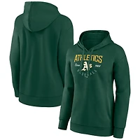 Women's Green Athletics Live For It Pullover Hoodie