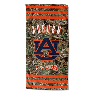 The Northwest Group  Auburn Tigers 30"x 60" Three Stripes Beach Towel