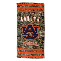 The Northwest Group  Auburn Tigers 30"x 60" Three Stripes Beach Towel