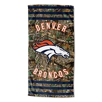 The Northwest Group  Denver Broncos 30"x 60" Three Stripes Beach Towel