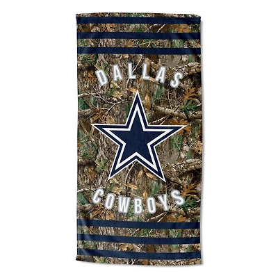 The Northwest Group  Dallas Cowboys 30"x 60" Three Stripes Beach Towel