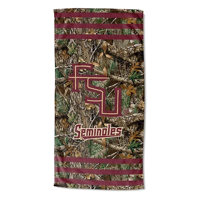 The Northwest Group  Florida State Seminoles 30"x 60" Three Stripes Beach Towel