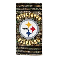 The Northwest Group  Pittsburgh Steelers 30"x 60" Three Stripes Beach Towel