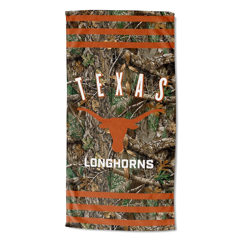 The Northwest Group  Texas Longhorns 30"x 60" Three Stripes Beach Towel