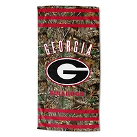 The Northwest Group  Georgia Bulldogs 30"x 60" Three Stripes Beach Towel