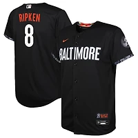Toddler Nike Cal Ripken Black Baltimore Orioles City Connect Replica Player Jersey