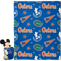 Northwest x Disney Florida Gators Mickey Hugger Pillow & Silk Touch Throw Set