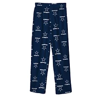 Youth Outerstuff Navy Dallas Cowboys Printed Pajama Pants