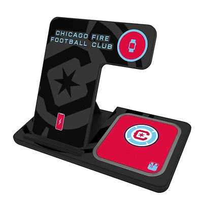 Chicago Fire 3-In-1 Wireless Charger