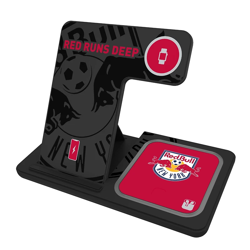New York Red Bulls 3-In-1 Wireless Charger