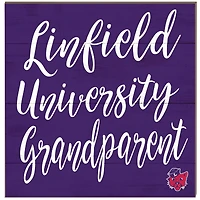 Linfield Wildcats 10'' x 10'' Grandparent Plaque