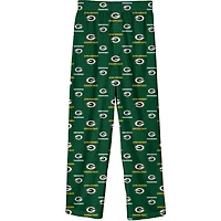 Youth Green Bay Packers Team Color Printed Pajama Pants