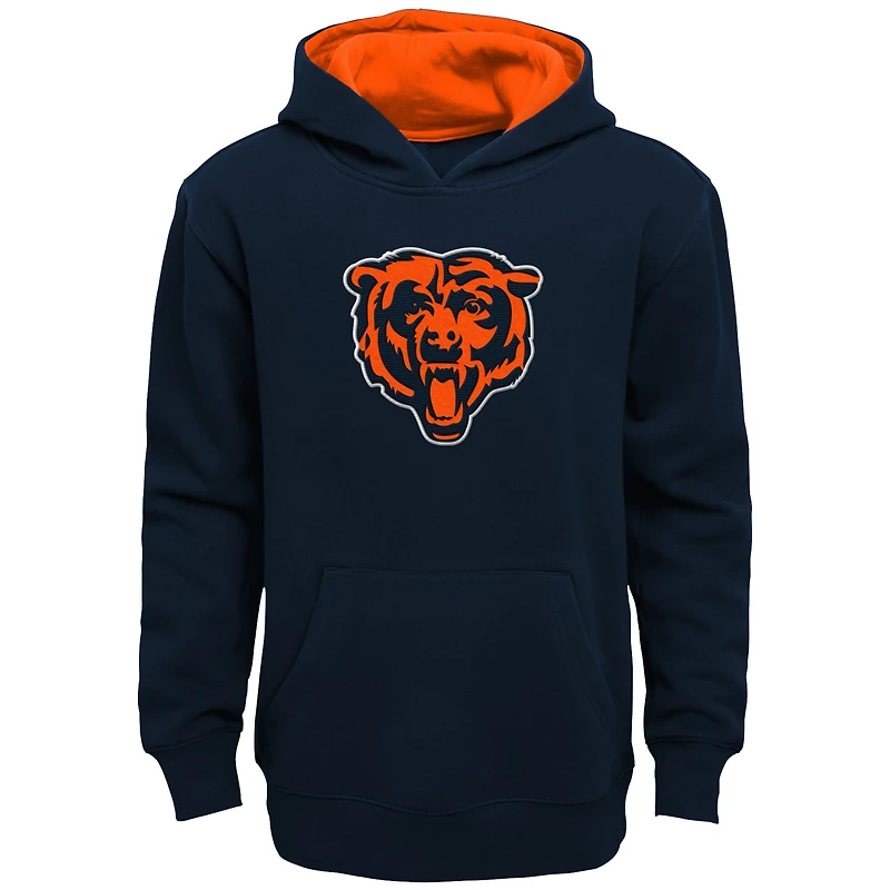 Preschool Outerstuff Navy Chicago Bears Prime Pullover Hoodie