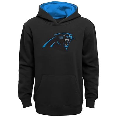 Preschool Outerstuff Black Carolina Panthers Prime Pullover Hoodie