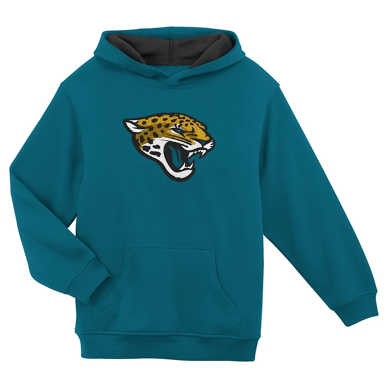 Preschool Outerstuff Teal Jacksonville Jaguars Prime Pullover Hoodie