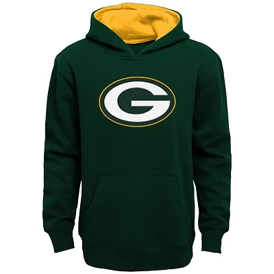 Preschool Outerstuff Green Green Bay Packers Prime Pullover Hoodie