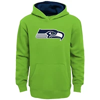 Youth Neon Green Seattle Seahawks Prime Pullover Hoodie