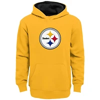 Youth Gold Pittsburgh Steelers Prime Pullover Hoodie