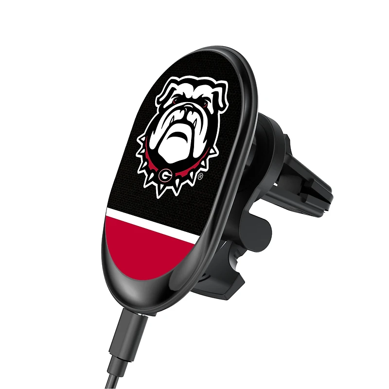 Georgia Bulldogs Logo Wireless Magnetic Car Charger