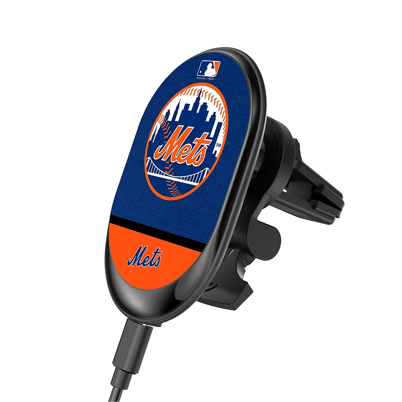 New York Mets Wireless Magnetic Car Charger