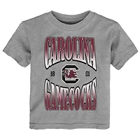 Toddler Heather Gray South Carolina Gamecocks Top Class T-Shirt
