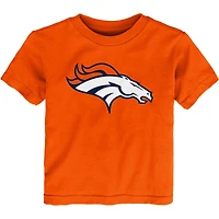 Toddler Orange Denver Broncos Primary Logo T-Shirt