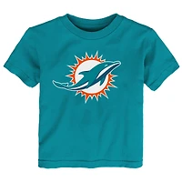 Toddler Aqua Miami Dolphins Primary Logo T-Shirt