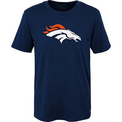 Preschool Navy Denver Broncos Primary Logo T-Shirt